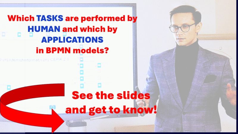 Zadanie w BPMN - człowiek vs system